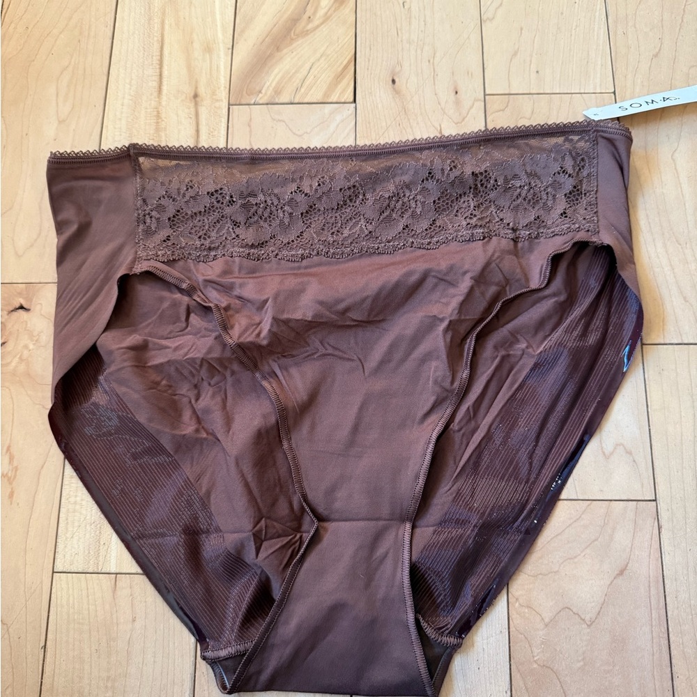 Soma Chocolate Lace Women's Panties